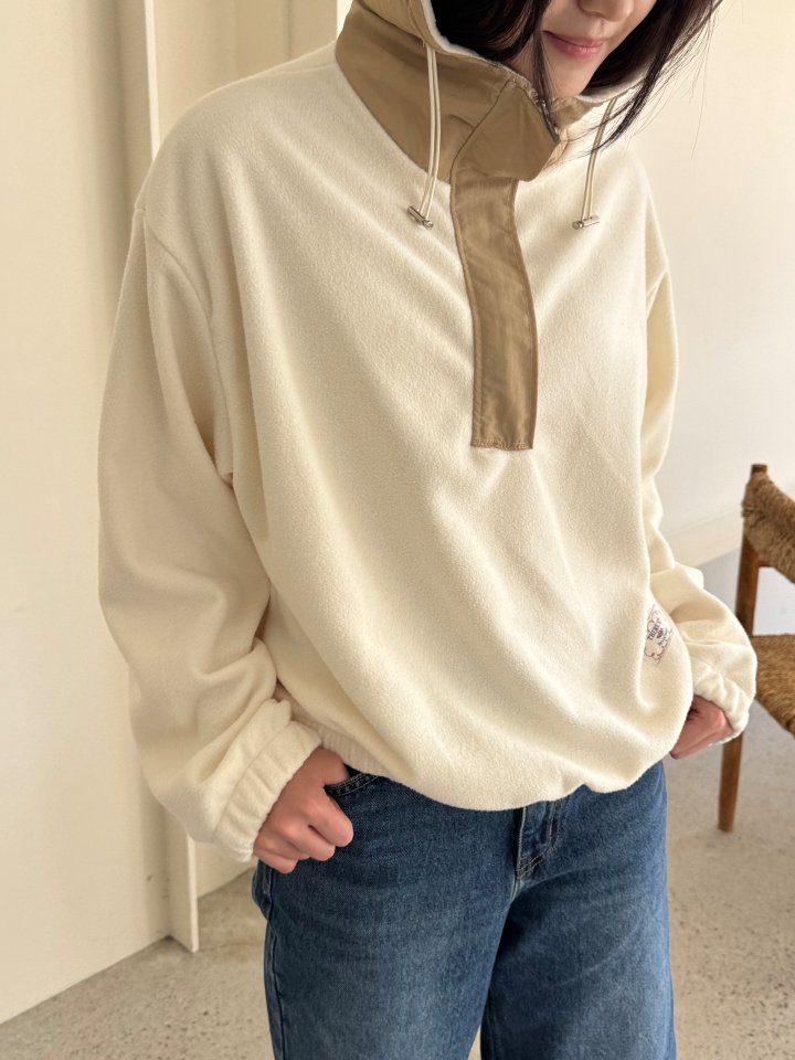 Theres - Korean Women Fashion - #momslook - Raul Soft Hoodie - 12