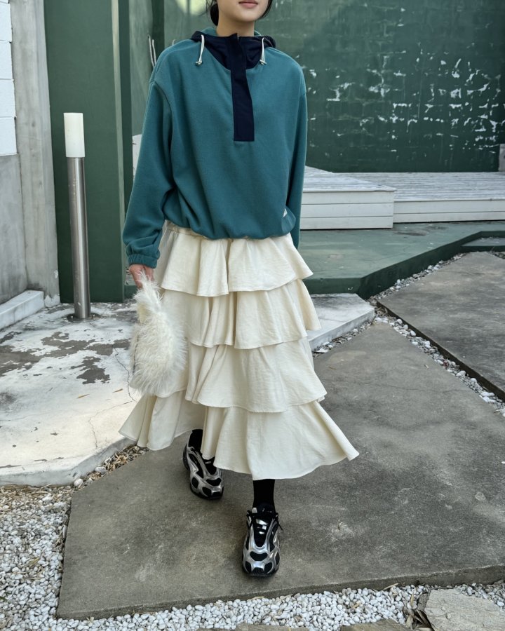 Theres - Korean Women Fashion - #momslook - Raul Soft Hoodie - 6
