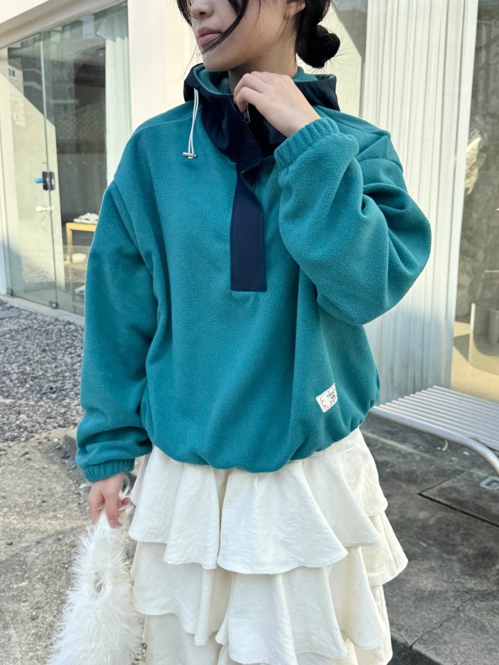 Theres - Korean Women Fashion - #momslook - Raul Soft Hoodie - 8