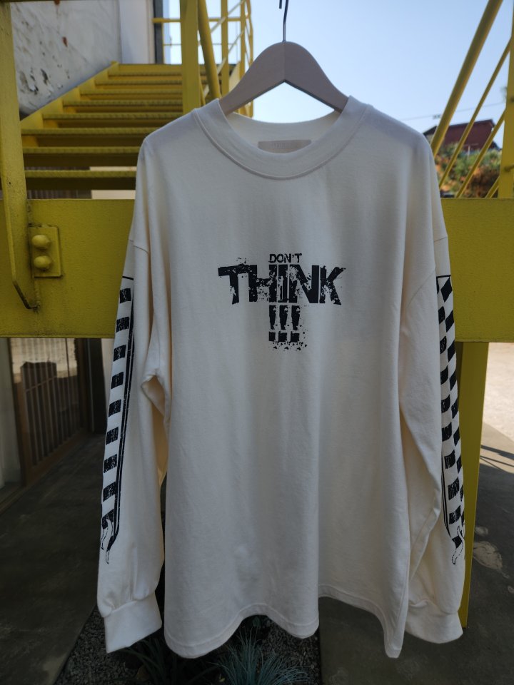 Theres - Korean Women Fashion - #romanticstyle - Don't Think Tee - 3