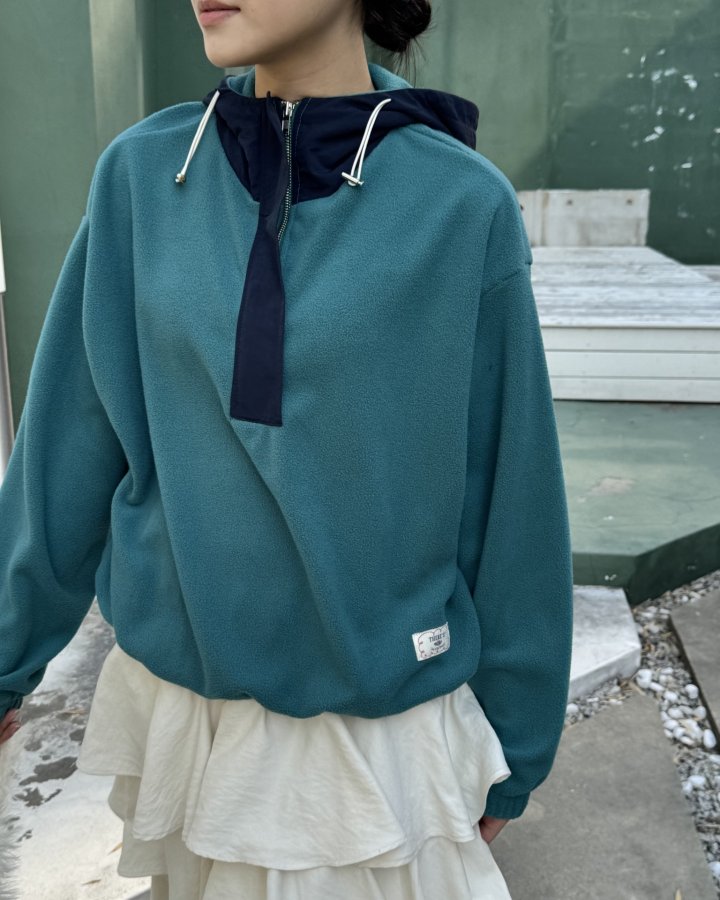 Theres - Korean Women Fashion - #shopsmall - Raul Soft Hoodie - 3