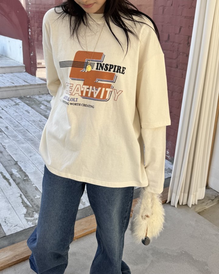 Theres - Korean Women Fashion - #womensfashion - CS Inspire Layered Tee - 12