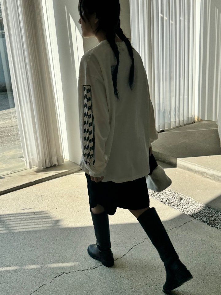 Theres - Korean Women Fashion - #womensfashion - Don't Think Tee - 8