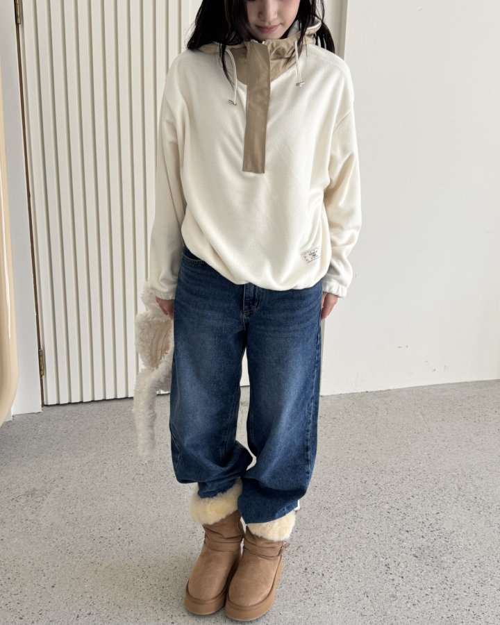 Theres - Korean Women Fashion - #womensfashion - Raul Soft Hoodie - 11
