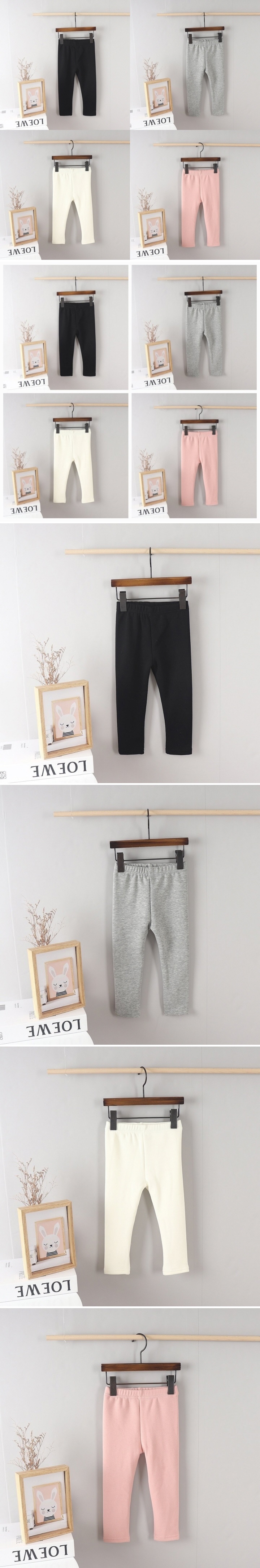 Tony - Korean Children Fashion - #discoveringself - Fleece Leggings