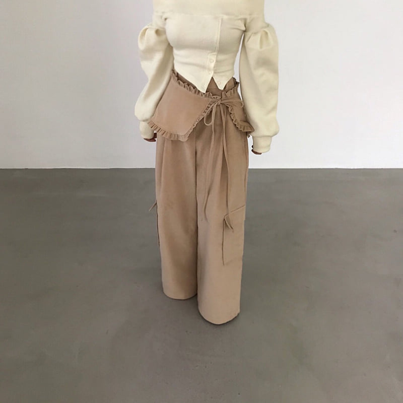 Twomoon - Korean Women Fashion - #momslook - Sunday Wrap Pants - 2