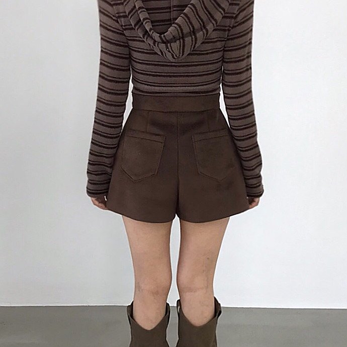 Twomoon - Korean Women Fashion - #momslook - Cashmere Short Pants - 3