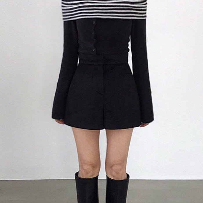 Twomoon - Korean Women Fashion - #momslook - Cashmere Short Pants - 5