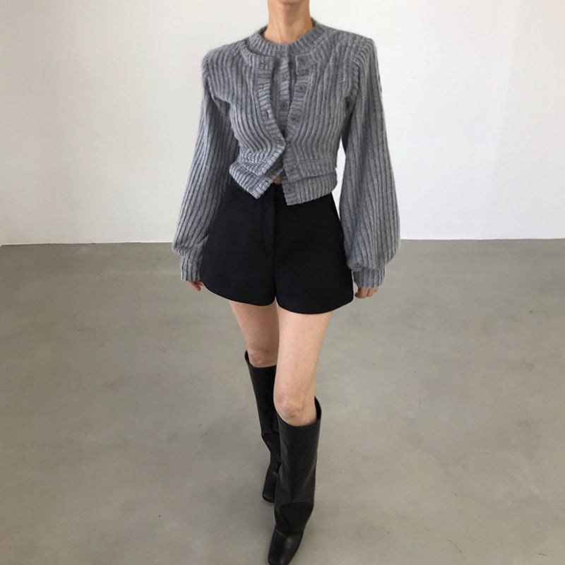 Twomoon - Korean Women Fashion - #momslook - Pepe Double Cardigan - 11