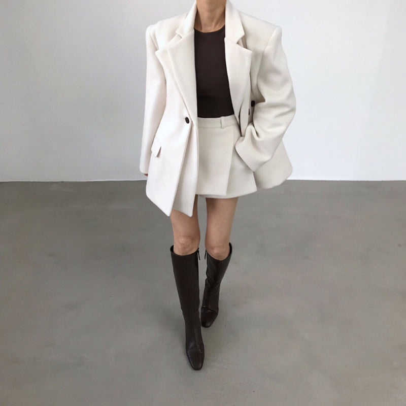 Twomoon - Korean Women Fashion - #momslook - December Wool Flap Pants - 7