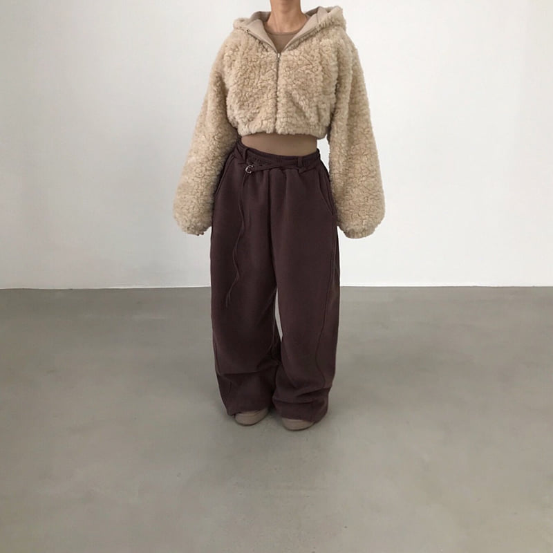 Twomoon - Korean Women Fashion - #pursuepretty - Bichon Hood Jumper - 10