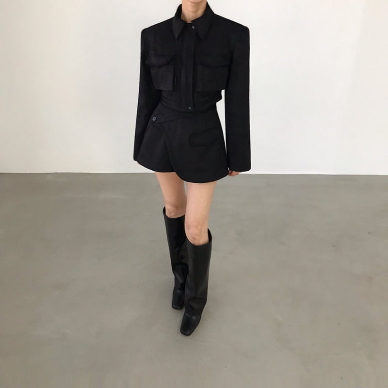 Twomoon - Korean Women Fashion - #pursuepretty - Mamas Suede Jacket - 4