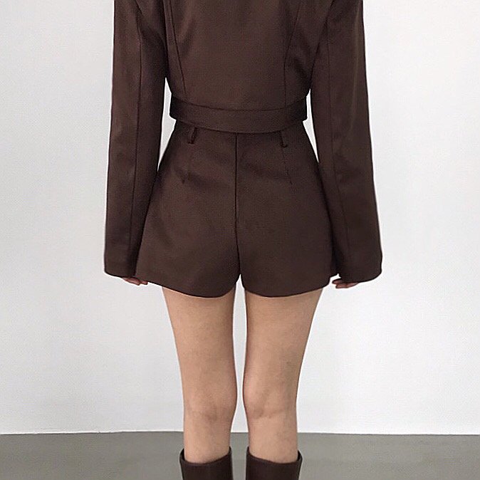 Twomoon - Korean Women Fashion - #romanticstyle - Mamas Suede Shorts - 6