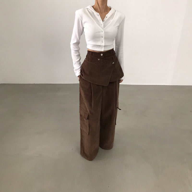 Tommy Corduroy Pants Set by Twomoon for Women - view 4