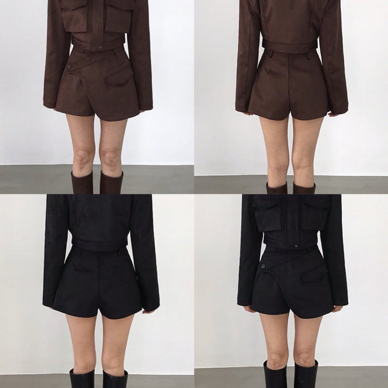 Twomoon - Korean Women Fashion - #womensfashion - Mamas Suede Shorts