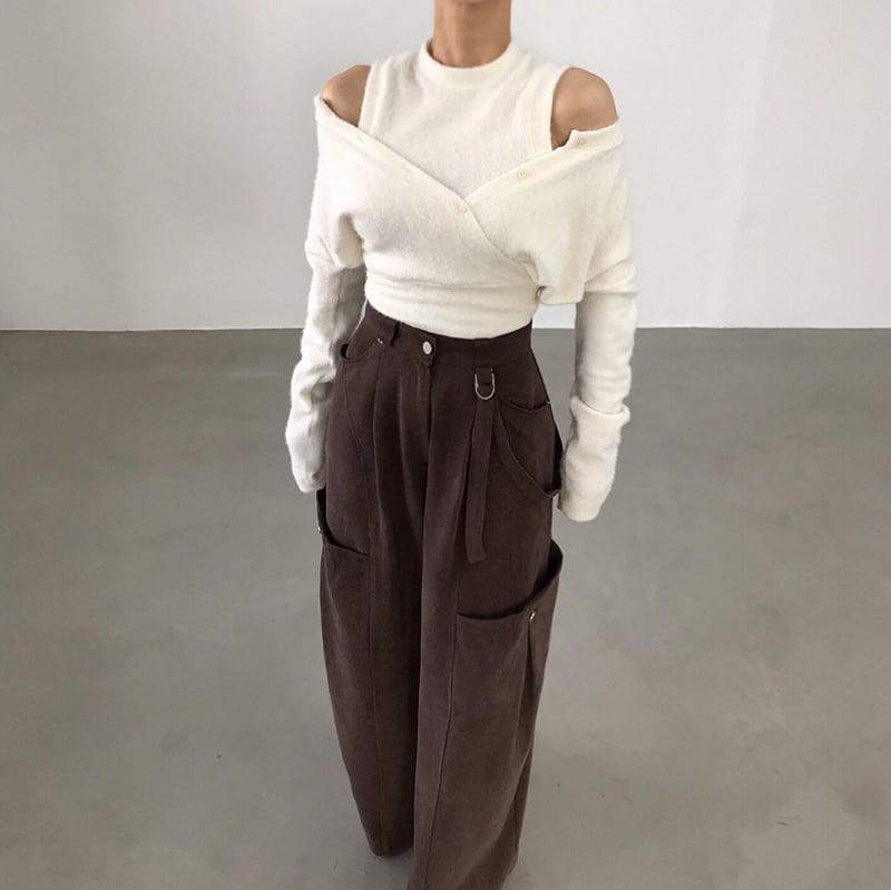 Twomoon - Korean Women Fashion - #womensfashion - Coco Layered Top - 3
