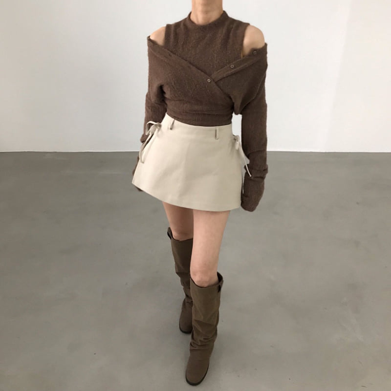 Twomoon - Korean Women Fashion - #womensfashion - Coco Layered Top - 5