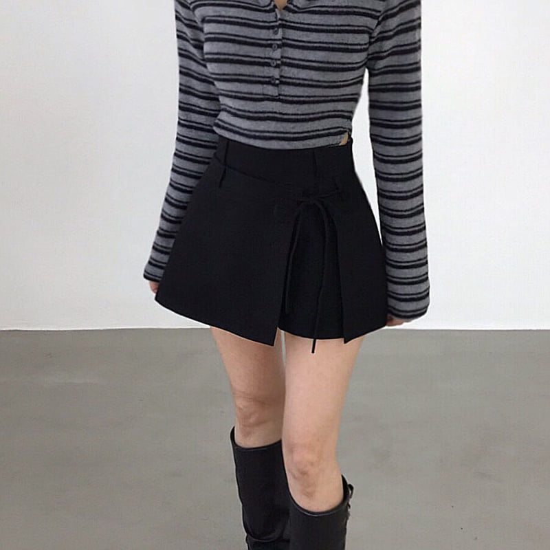 Twomoon - Korean Women Fashion - #womensfashion - Winter Soul Skirt Pants - 5