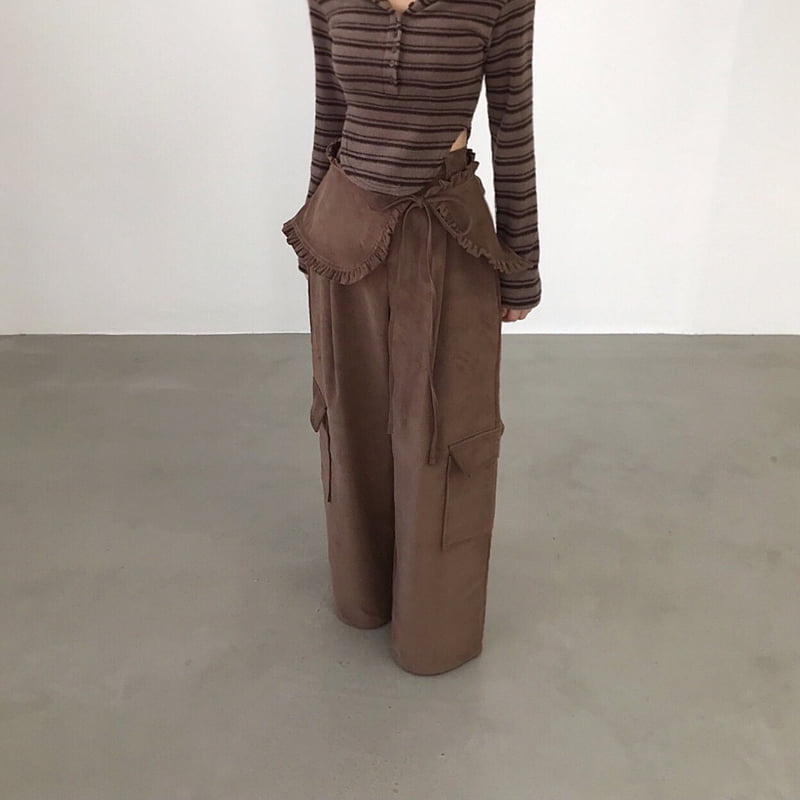 Twomoon - Korean Women Fashion - #womensfashion - Sunday Wrap Pants - 5