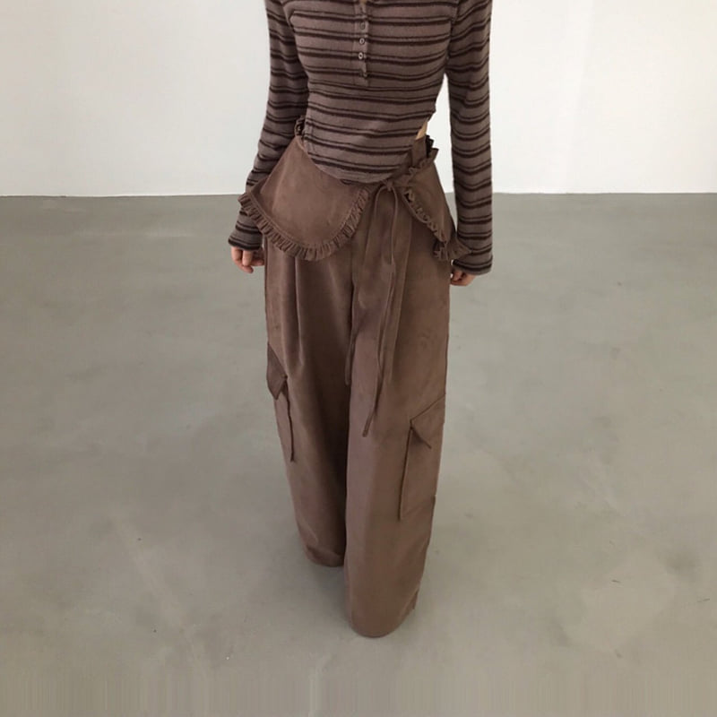 Twomoon - Korean Women Fashion - #womensfashion - Sunday Wrap Pants - 7