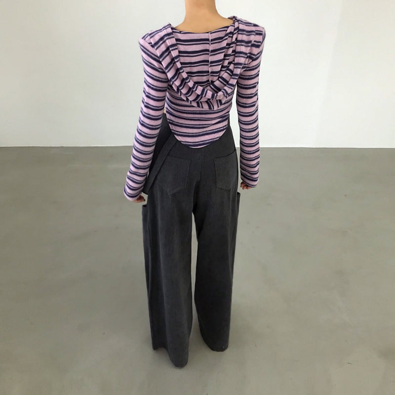 Twomoon - Korean Women Fashion - #womensfashion - Luigi Hood Tee - 8