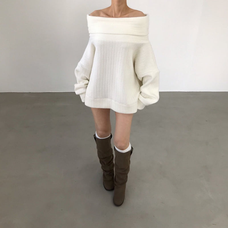 Twomoon - Korean Women Fashion - #womensfashion - Turtle Wide Knit