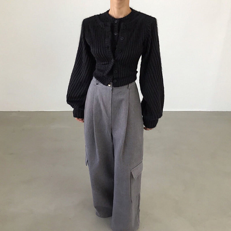 Twomoon - Korean Women Fashion - #momslook - Pepe Double Cardigan - 4