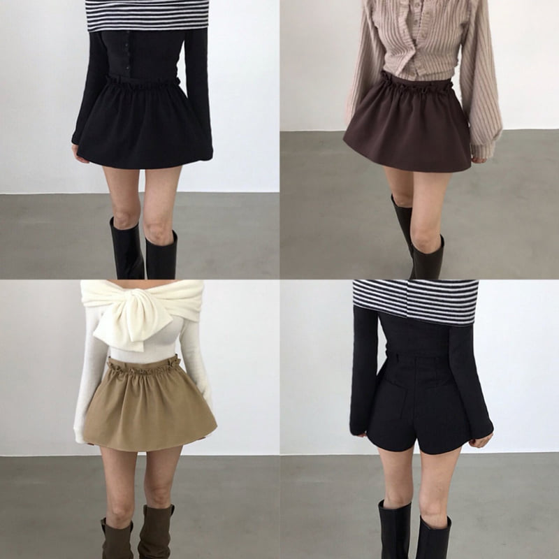 Twomoon - Korean Women Fashion - #womensfashion - Poppins Skirt Shorts