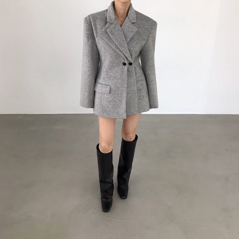 Twomoon - Korean Women Fashion - #womensfashion - December Wool Flap Jacket