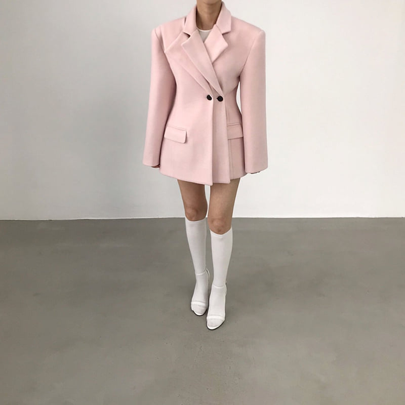 Twomoon - Korean Women Fashion - #womensfashion - December Wool Flap Jacket - 9
