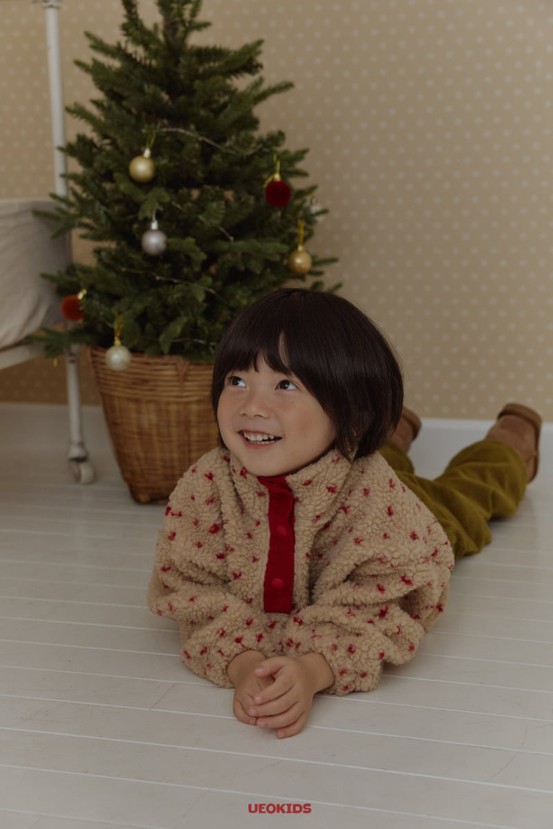 U Eo - Korean Children Fashion - #Kfashion4kids - Fleece Heart Anorak - 12