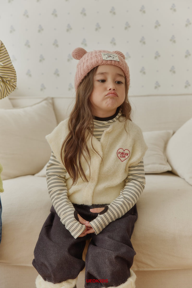 U Eo - Korean Children Fashion - #Kfashion4kids - Bear Beanie - 9