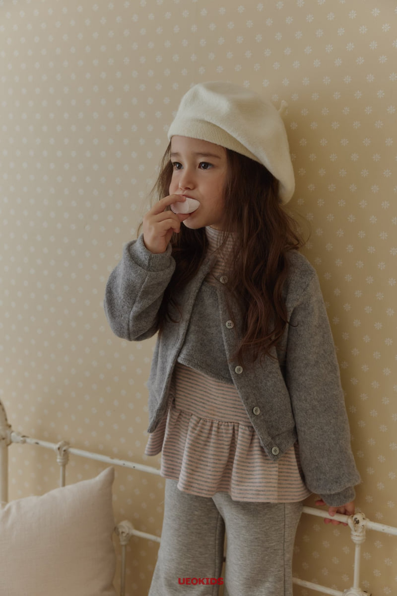 U Eo - Korean Children Fashion - #designkidswear - Mochi Minky Bootcut Pants - 7