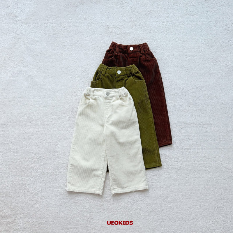 U Eo - Korean Children Fashion - #designkidswear - Soft Corduroy Pants