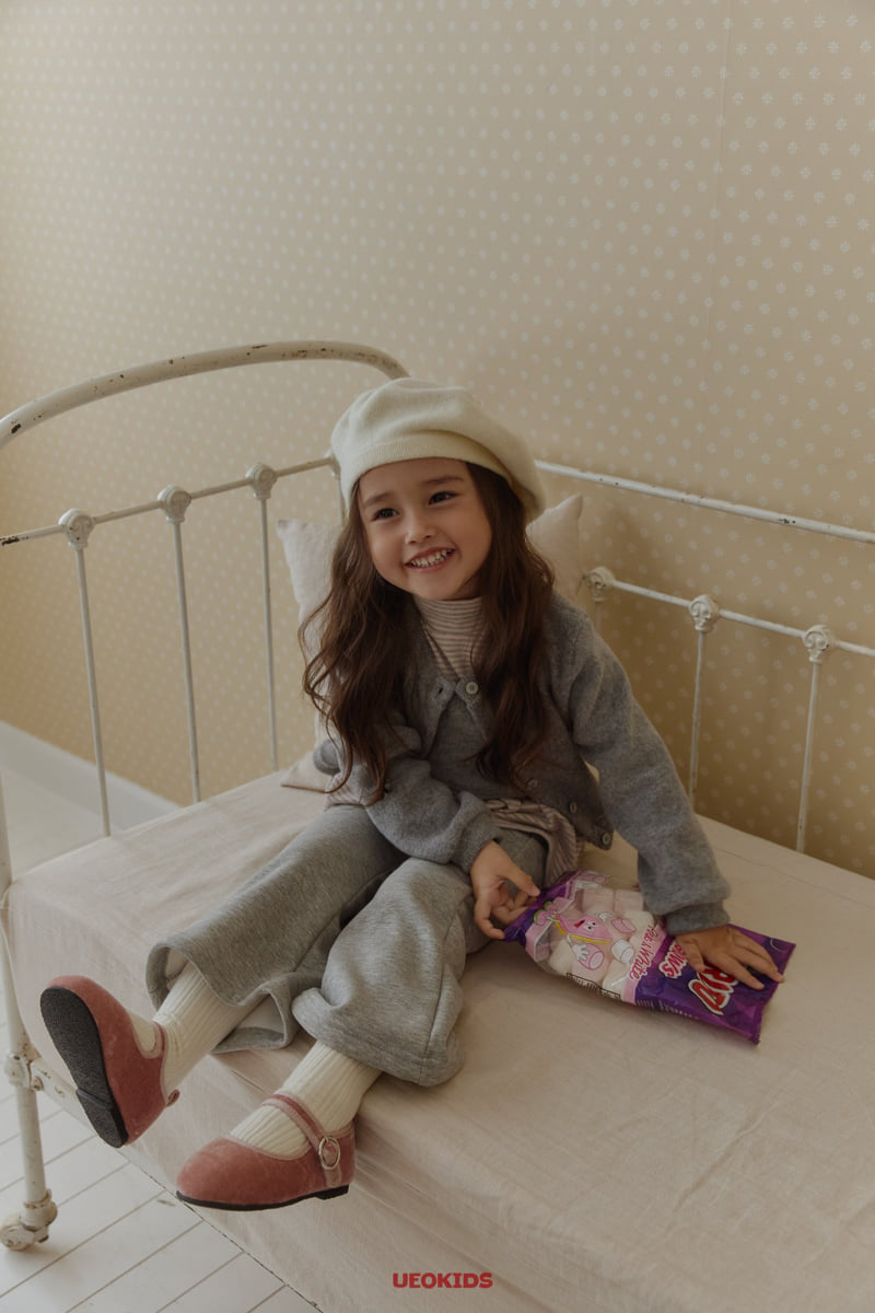 U Eo - Korean Children Fashion - #fashionkids - Mochi Minky Bootcut Pants - 9