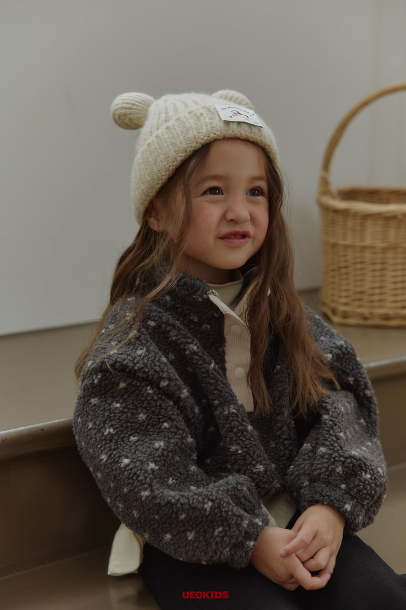 U Eo - Korean Children Fashion - #fashionkids - Fleece Heart Anorak - 8