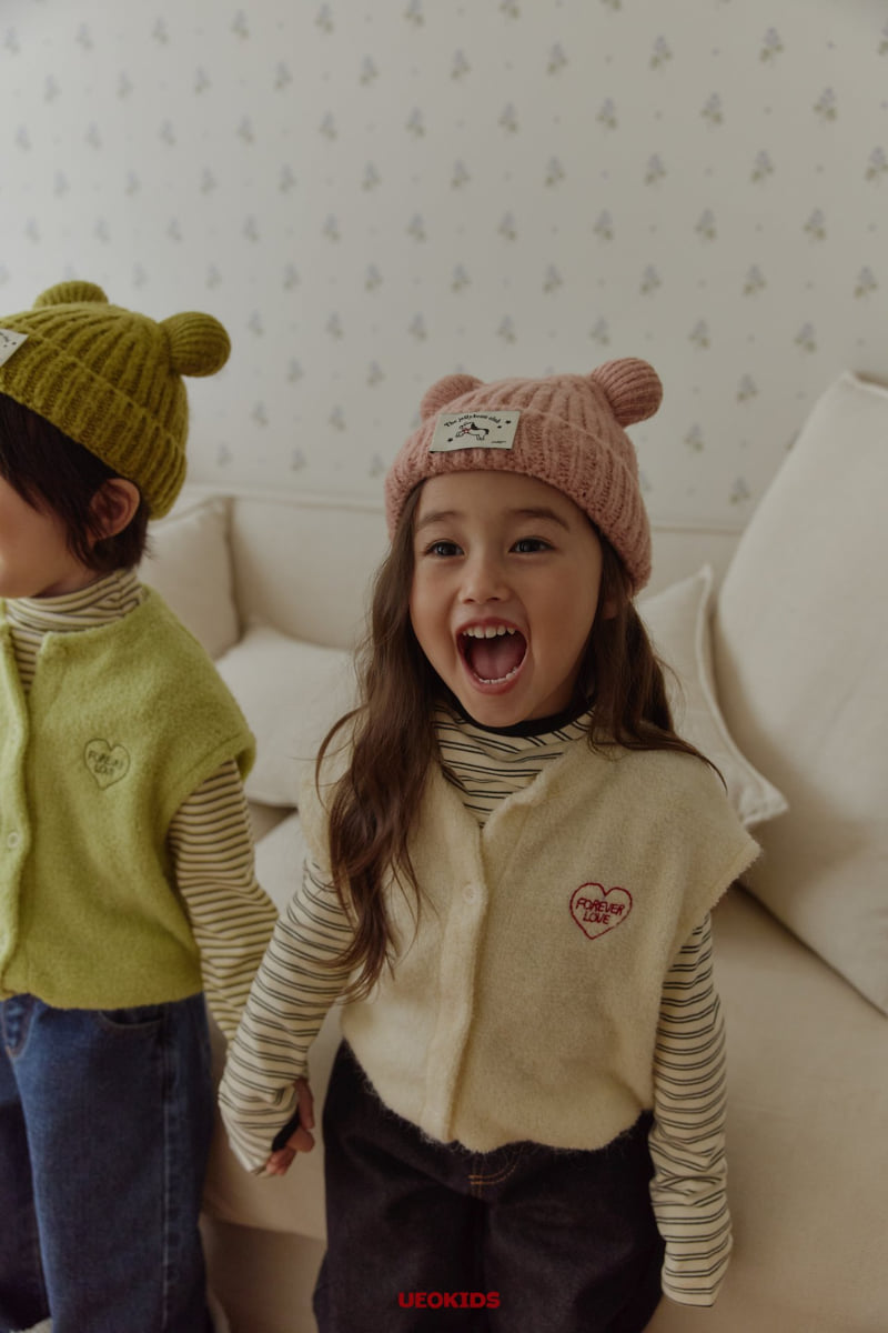 U Eo - Korean Children Fashion - #fashionkids - Bear Beanie - 5