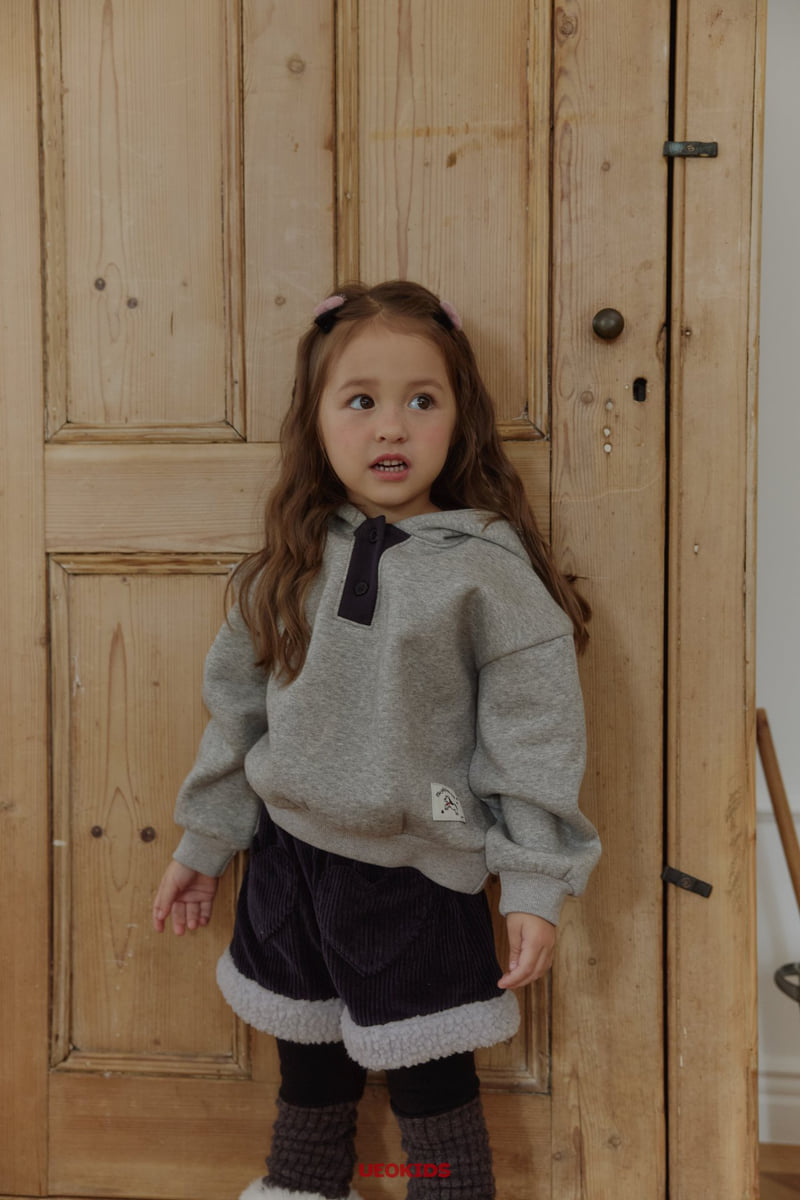 U Eo - Korean Children Fashion - #kidsshorts - Corduroy Heart Shorts - 7