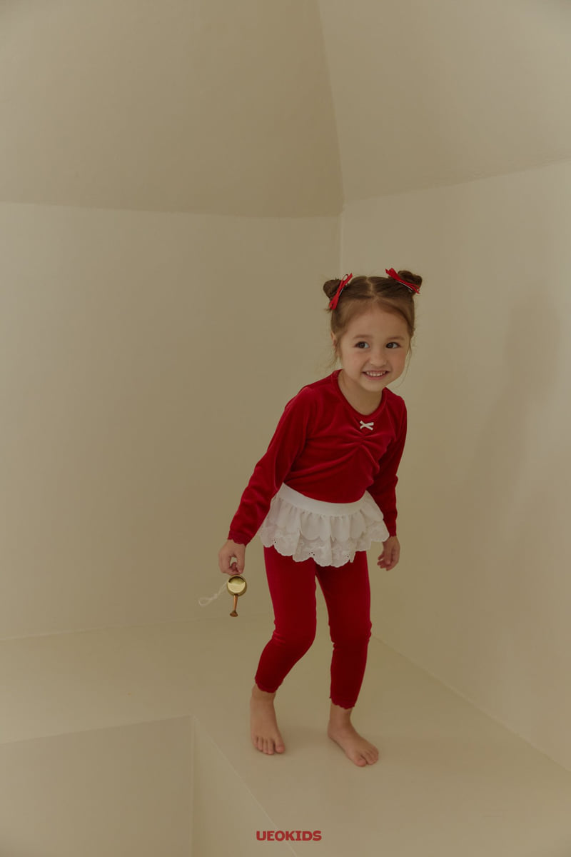 U Eo - Korean Children Fashion - #kidsstore - Ribbon Layered Skirt - 8