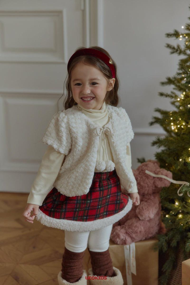 U Eo - Korean Children Fashion - #kidsshorts - Jingle Bell Skirt - 4