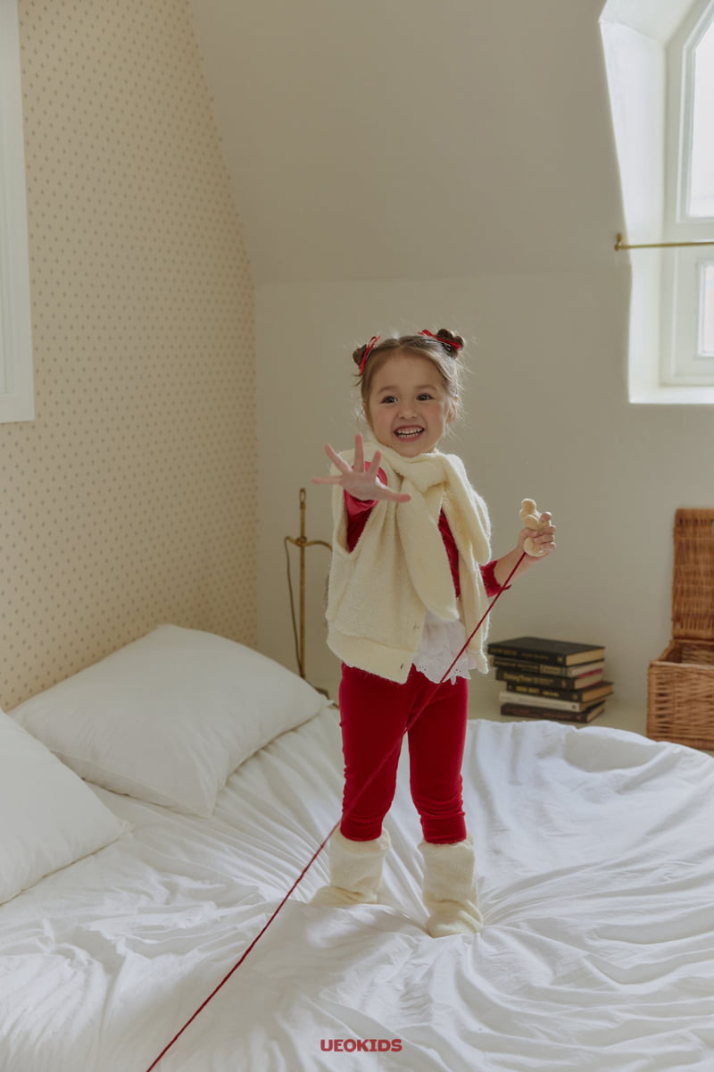 U Eo - Korean Children Fashion - #kidzfashiontrend - Ribbon Layered Skirt - 9