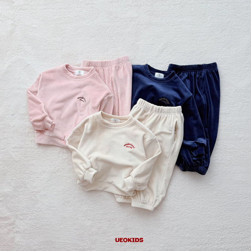 U Eo - Korean Children Fashion - #kidzfashiontrend - Wonder Velour Set