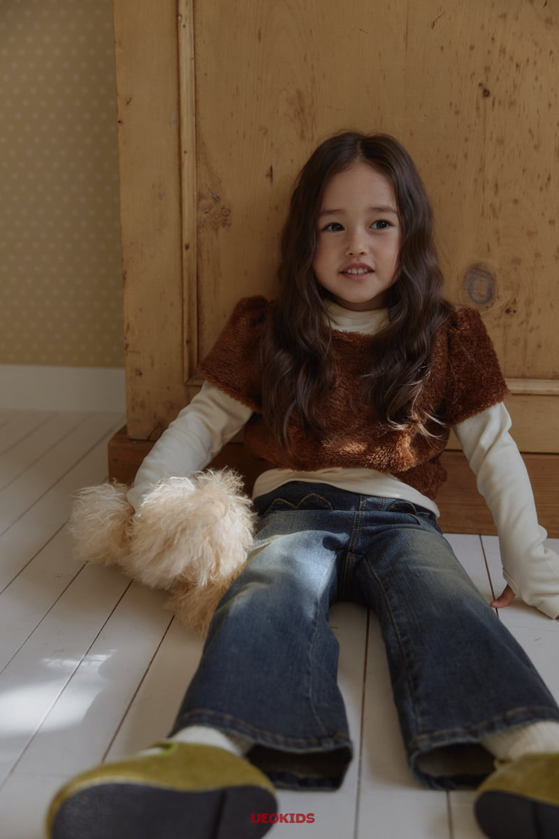 U Eo - Korean Children Fashion - #littlefashionista - Clava Hood Turtleneck Tee - 10