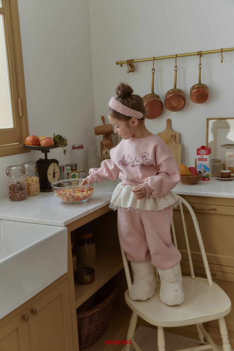 U Eo - Korean Children Fashion - #magicofchildhood - Hug Me Lace Jogger Pants - 6