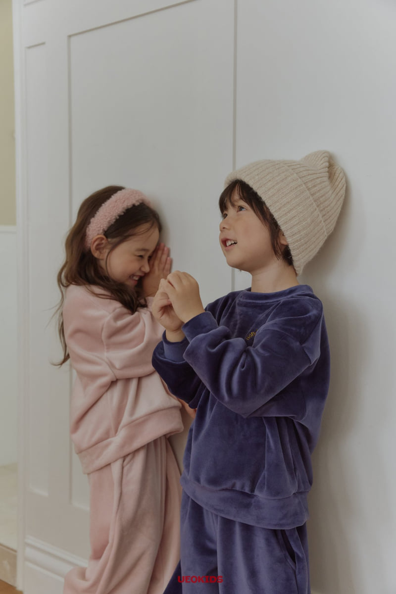 U Eo - Korean Children Fashion - #minifashionista - Wonder Velour Set - 5