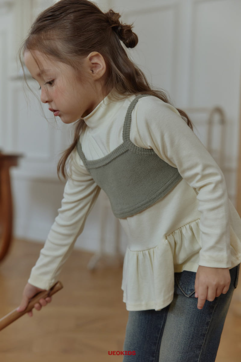 U Eo - Korean Children Fashion - #minifashionista - Love Pocket Denim Bootcut Pants - 11