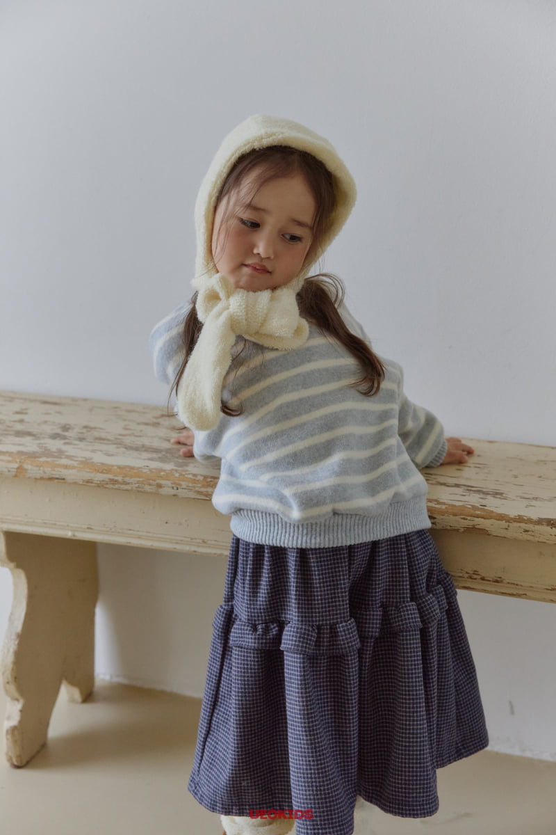 U Eo - Korean Children Fashion - #minifashionista - Alps Stripe Knit - 6