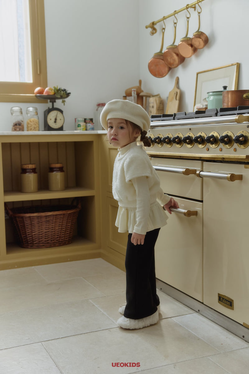 U Eo - Korean Children Fashion - #prettylittlegirls - Opening Frill Turtleneck Tee - 11