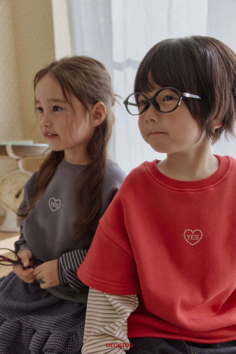 U Eo - Korean Children Fashion - #prettylittlegirls - Yes Layered Boxy Tee - 9