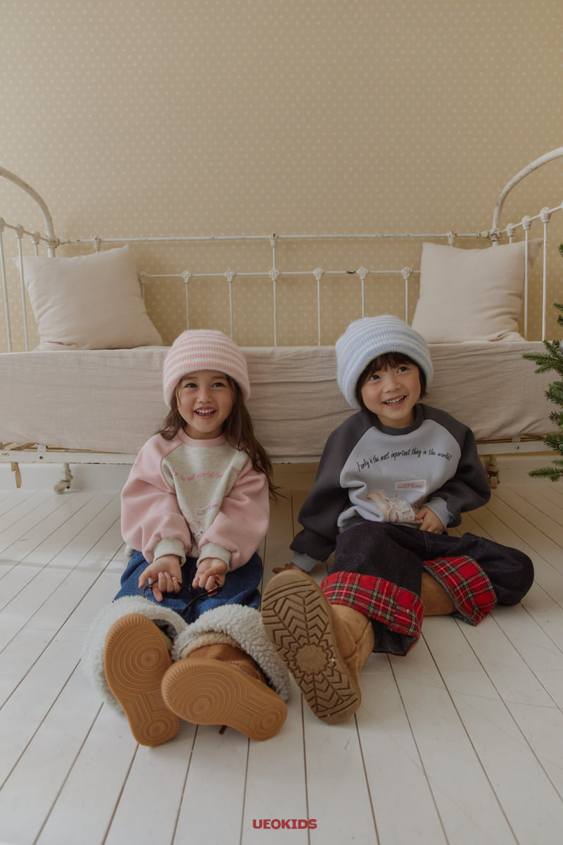 U Eo - Korean Children Fashion - #prettylittlegirls - Jelly Roll Up Denim Pants - 6
